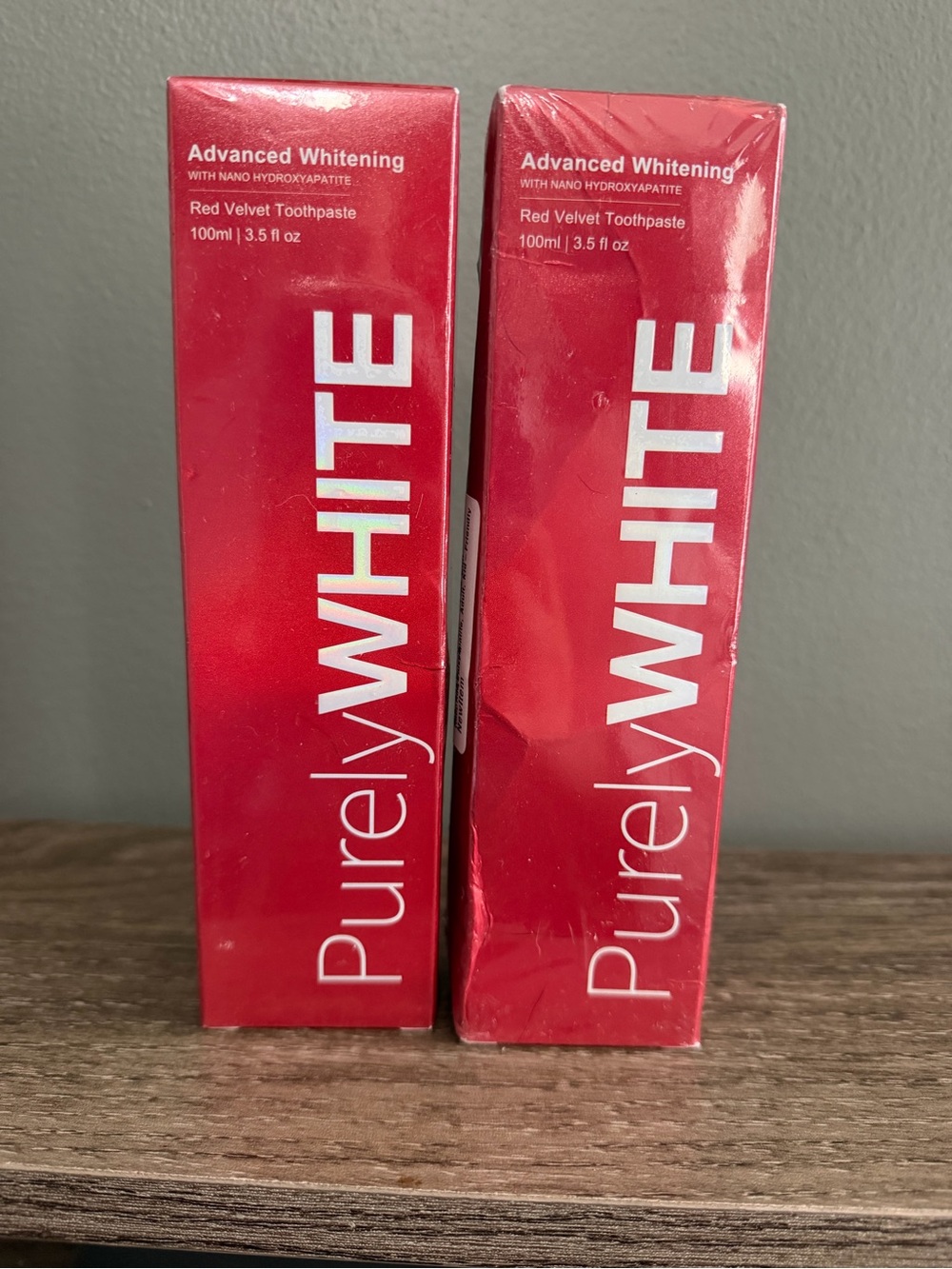Advanced Whitening Red Velvet Toothpaste -2pack